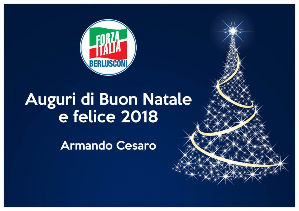 Auguri Di Natale Berlusconi.Buon Natale E Felice Anno Nuovo Armando Cesaro